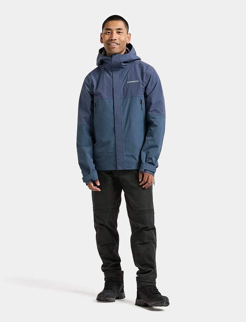 Didriksons - GRIT USX JACKET 4 - outdoor - blue fog - 3