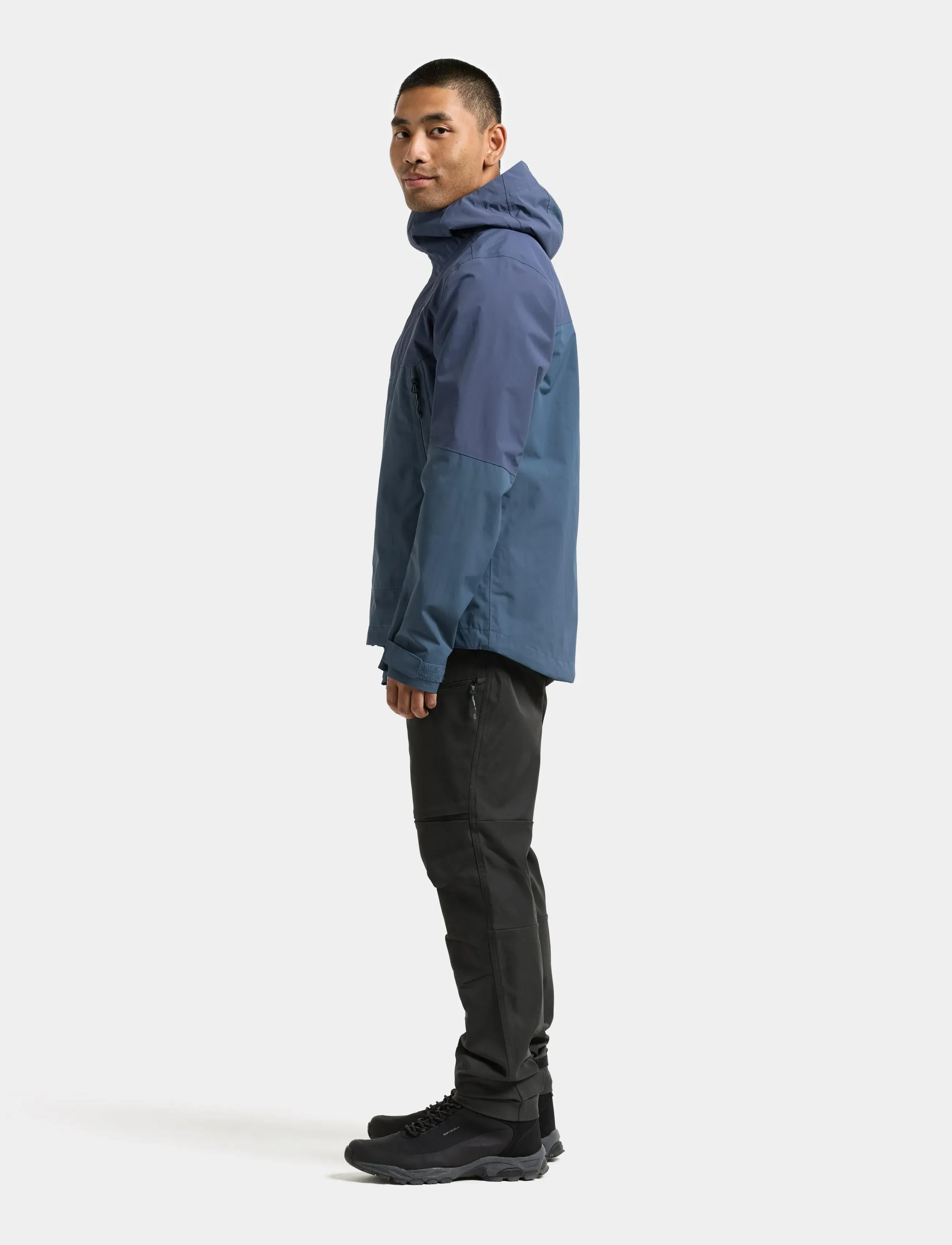 Didriksons - Grit Men's Jacket - outdoor - blue fog - 5