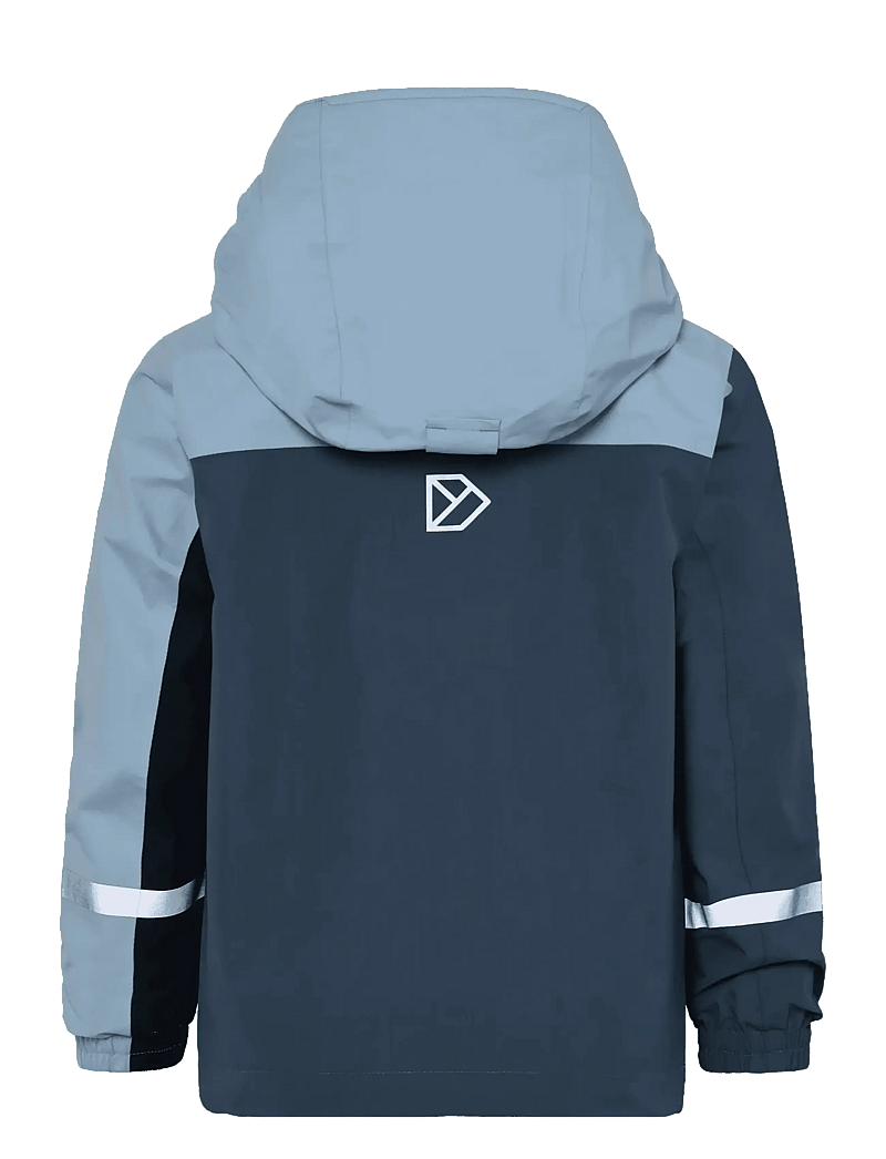 Didriksons - PILVI KIDS JKT 2 - tuule- ja vihmajakid - blue fog - 2