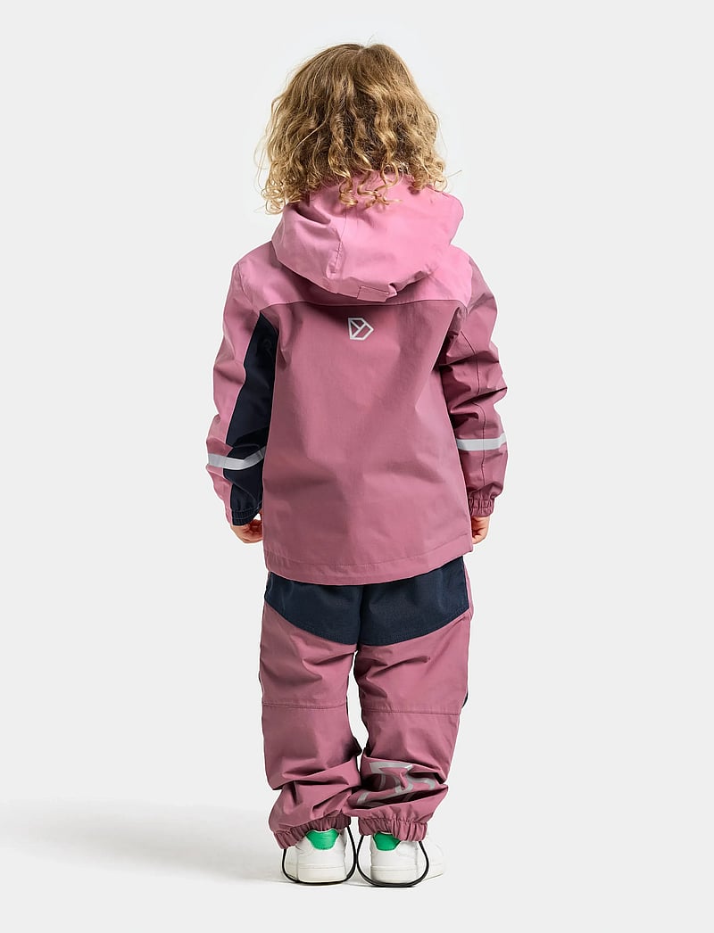 Didriksons - PILVI KIDS JKT 2 - shell- & regenjacken - heather pink - 4