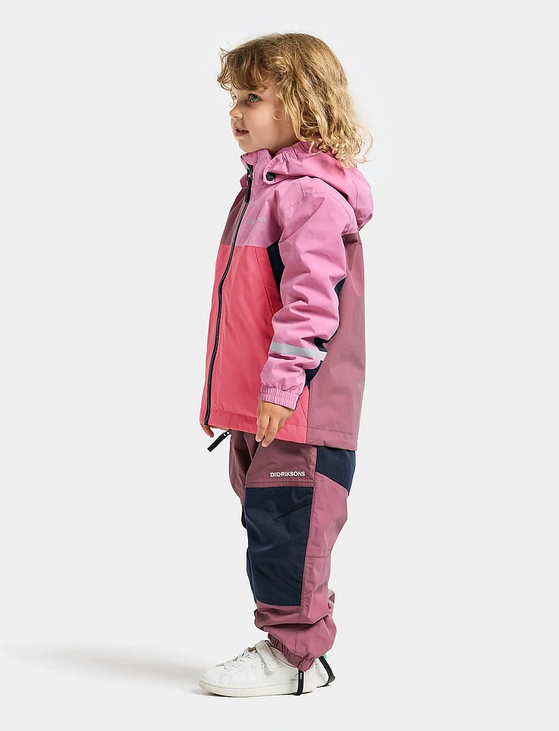 Didriksons - PILVI KIDS JKT 2 - shell- & regenjacken - heather pink - 5