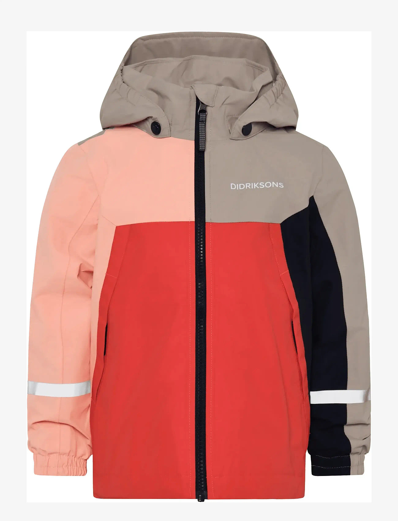 Didriksons - PILVI KIDS JKT 2 - shell & rain jackets - powder peach - 1