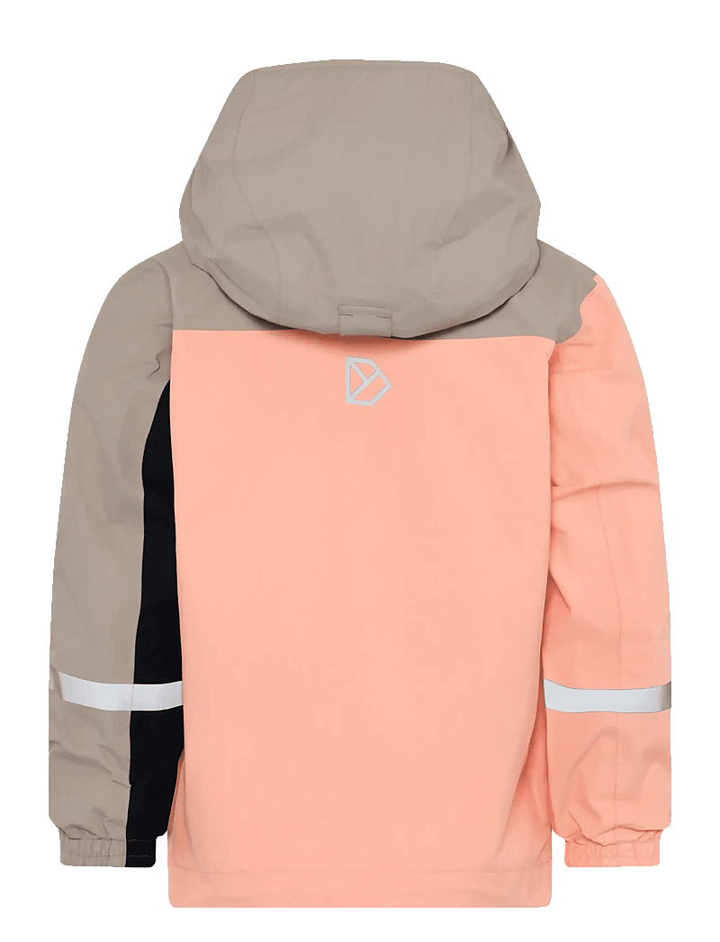 Didriksons - PILVI KIDS JKT 2 - tuule- ja vihmajakid - powder peach - 2