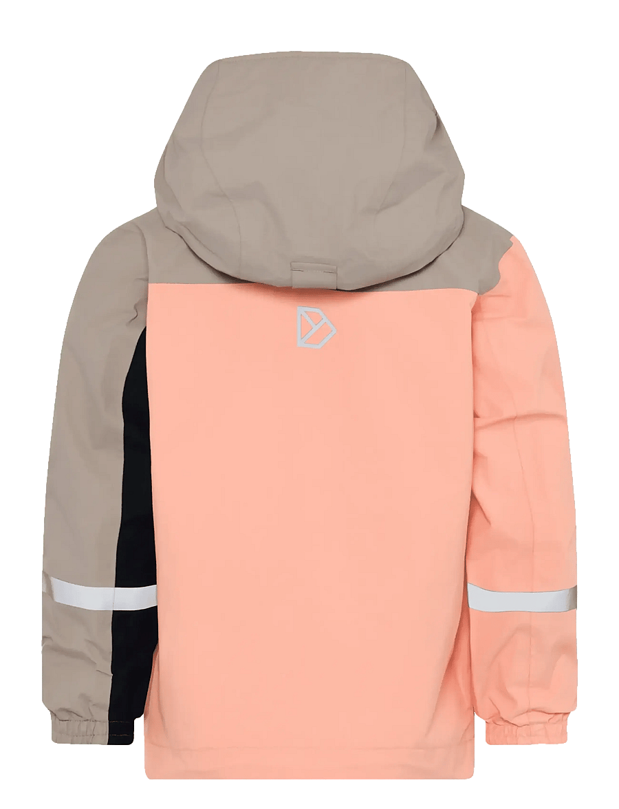 Didriksons - PILVI KIDS JKT 2 - laisvalaikio ir lietaus striukės - powder peach - 2