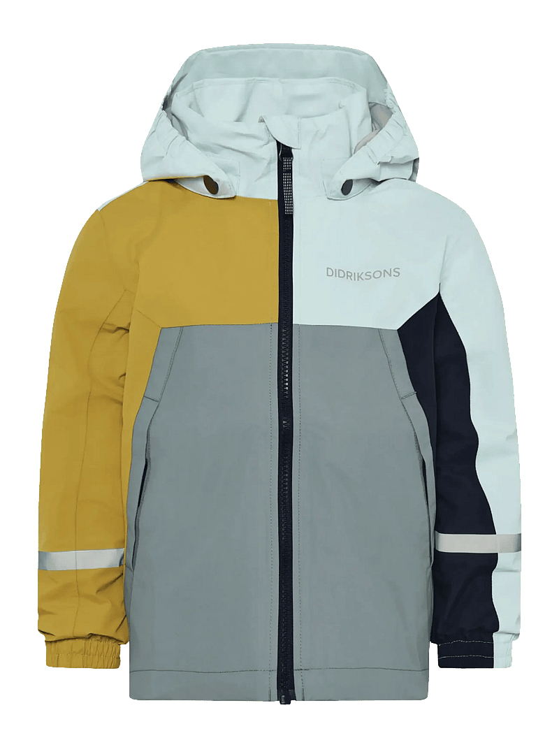 Didriksons - PILVI KIDS JKT 2 - skal- & regnjackor - yellow pollen - 1