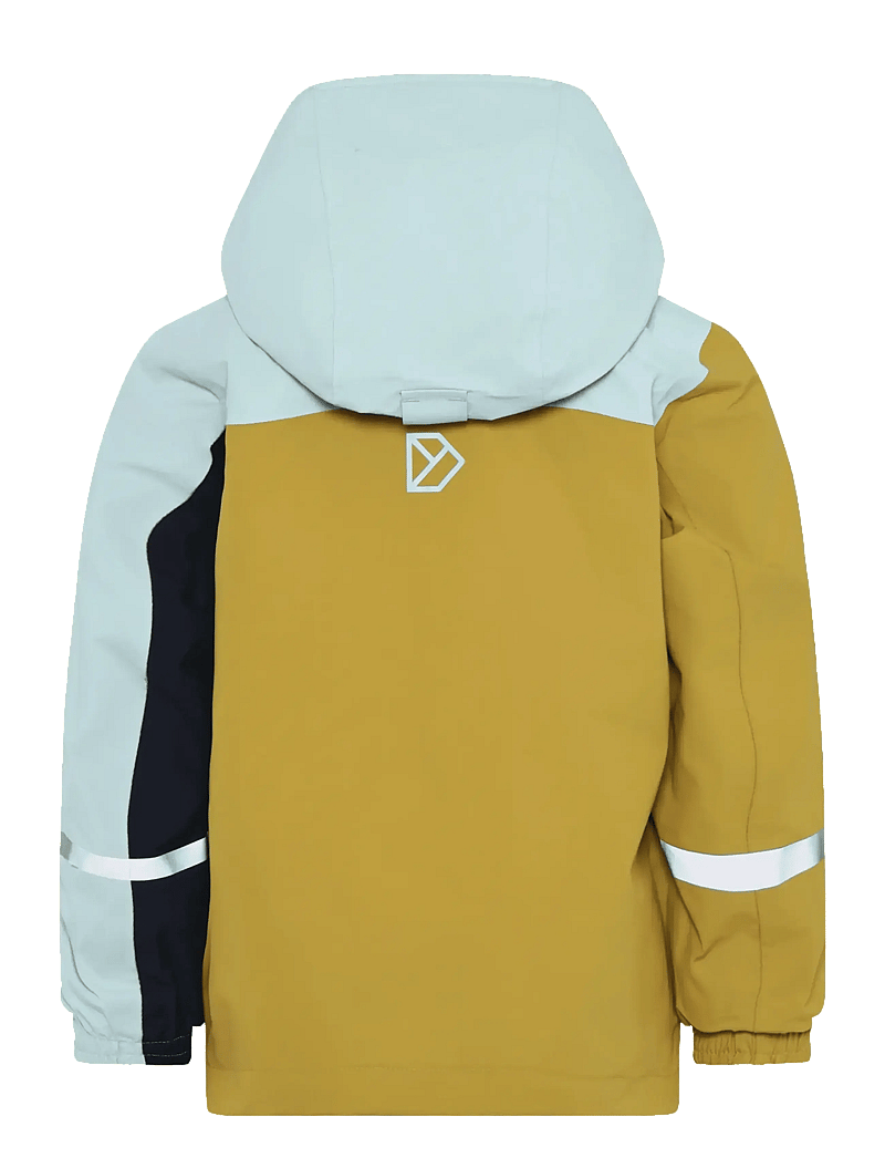 Didriksons - PILVI KIDS JKT 2 - skal- & regnjackor - yellow pollen - 2