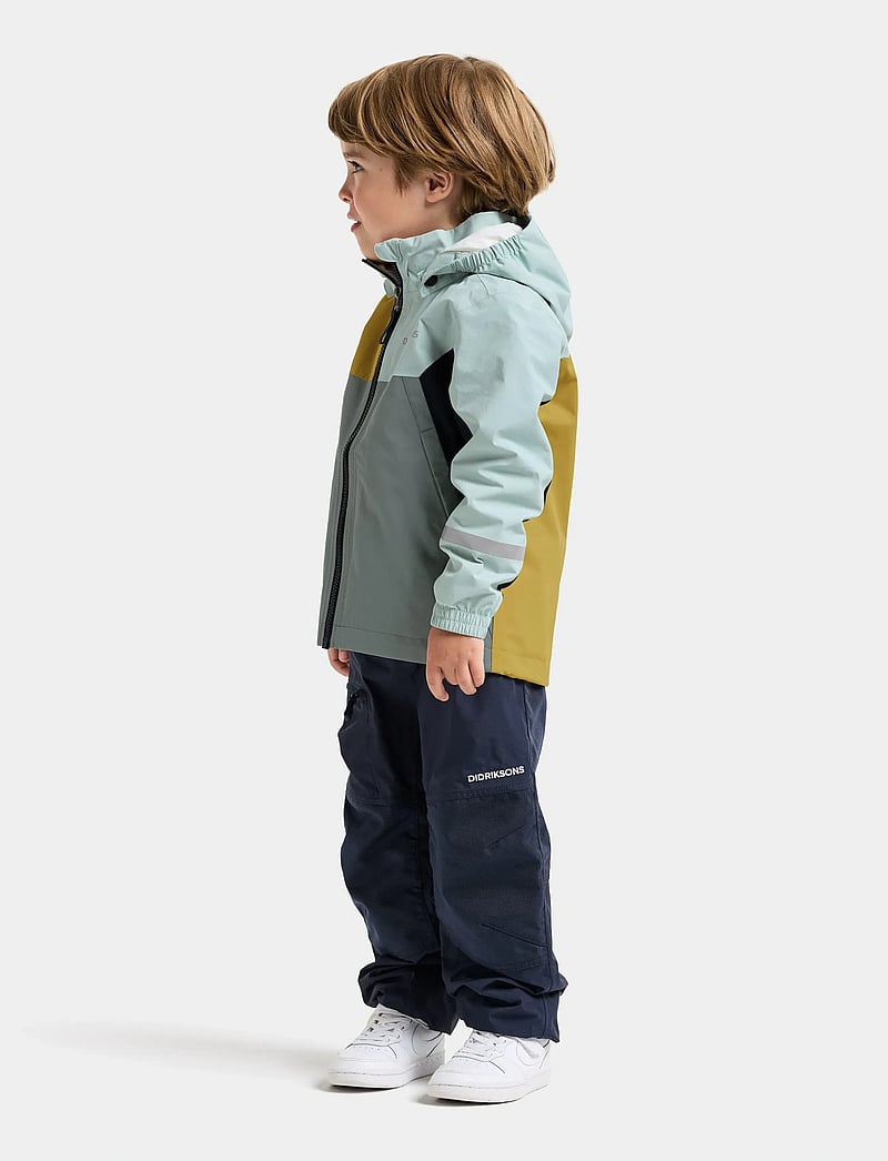 Didriksons - PILVI KIDS JKT 2 - skal- & regnjackor - yellow pollen - 5
