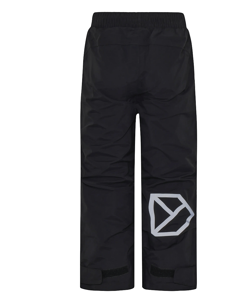 Didriksons - AVAN KIDS PANTS 2 - skal- & regnbyxor - black - 2