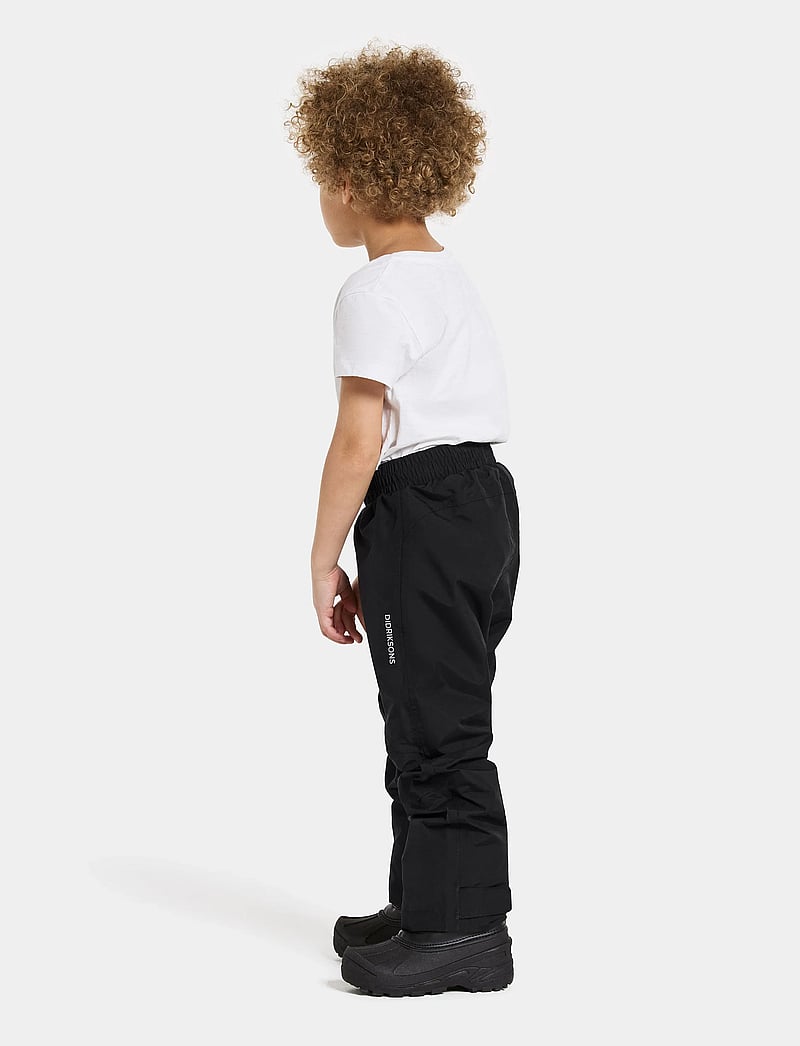 Didriksons - AVAN KIDS PANTS 2 - shell- & regenhosen - black - 4