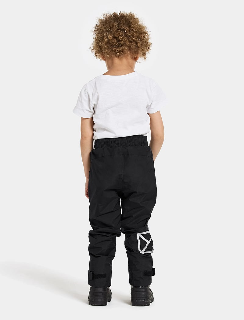 Didriksons - AVAN KIDS PANTS 2 - shell- & regenhosen - black - 5