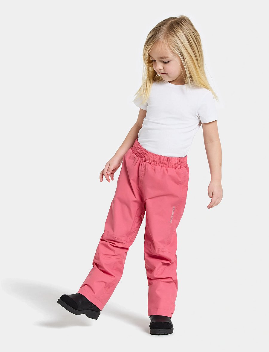 Didriksons - AVAN KIDS PANTS 2 - shell- & regenhosen - dusty azalea - 0