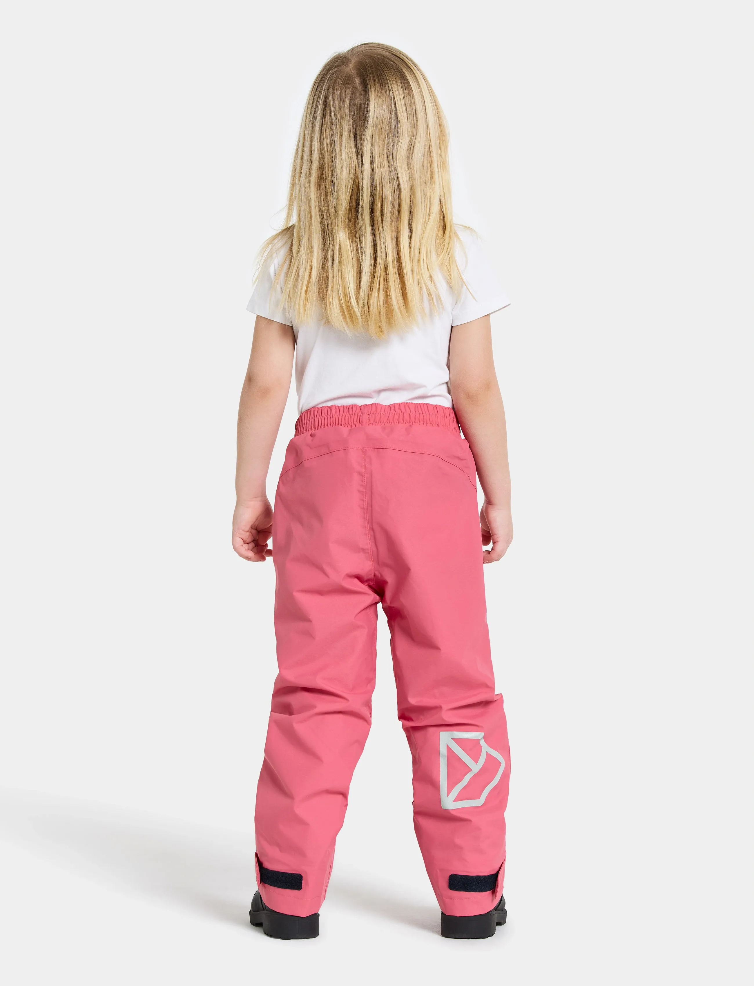 Didriksons - AVAN KIDS PANTS 2 - laisvalaikio ir lietaus kelnės - dusty azalea - 5