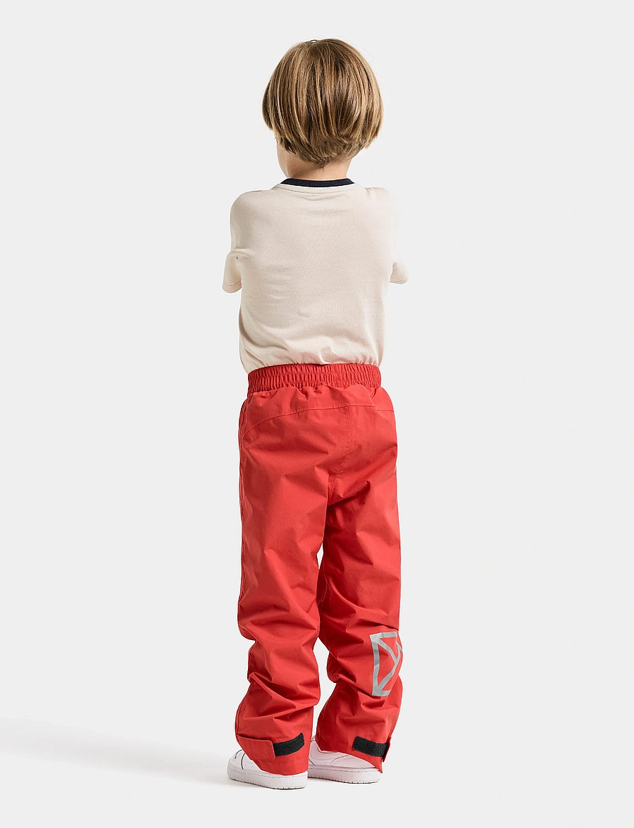 Didriksons - AVAN KIDS PANTS 2 - shell- & regnbukser - paprika - 5