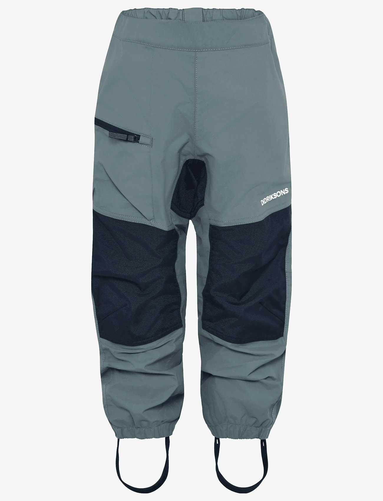 Didriksons - DUSK KIDS PNT 6 - shell & rain pants - factory blue - 1