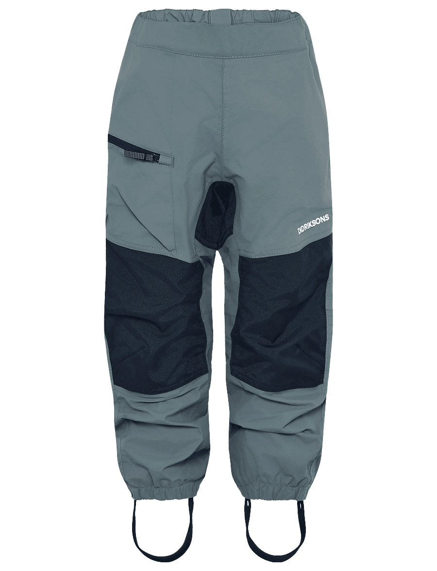 Didriksons - DUSK KIDS PNT 6 - skel- og regnbuxur - factory blue - 1