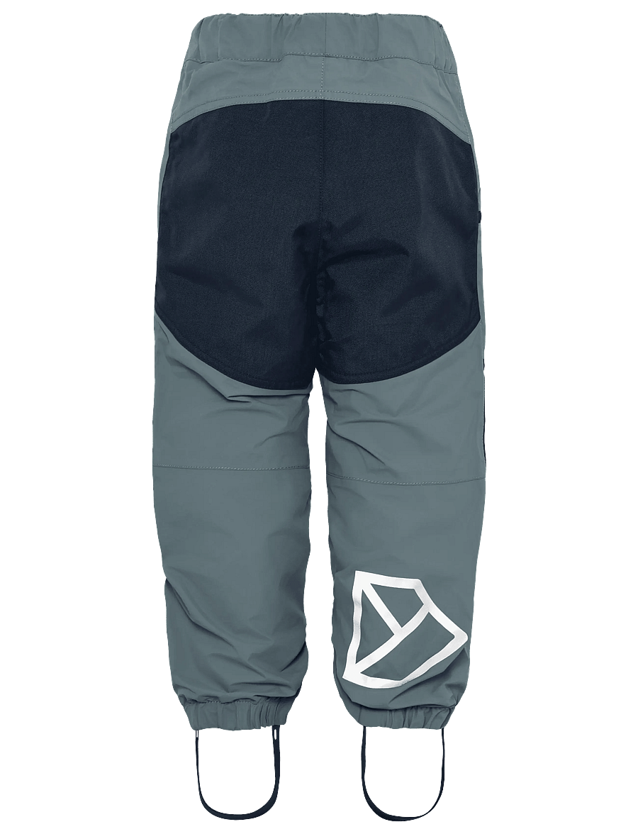 Didriksons - DUSK KIDS PNT 6 - skel- og regnbuxur - factory blue - 2
