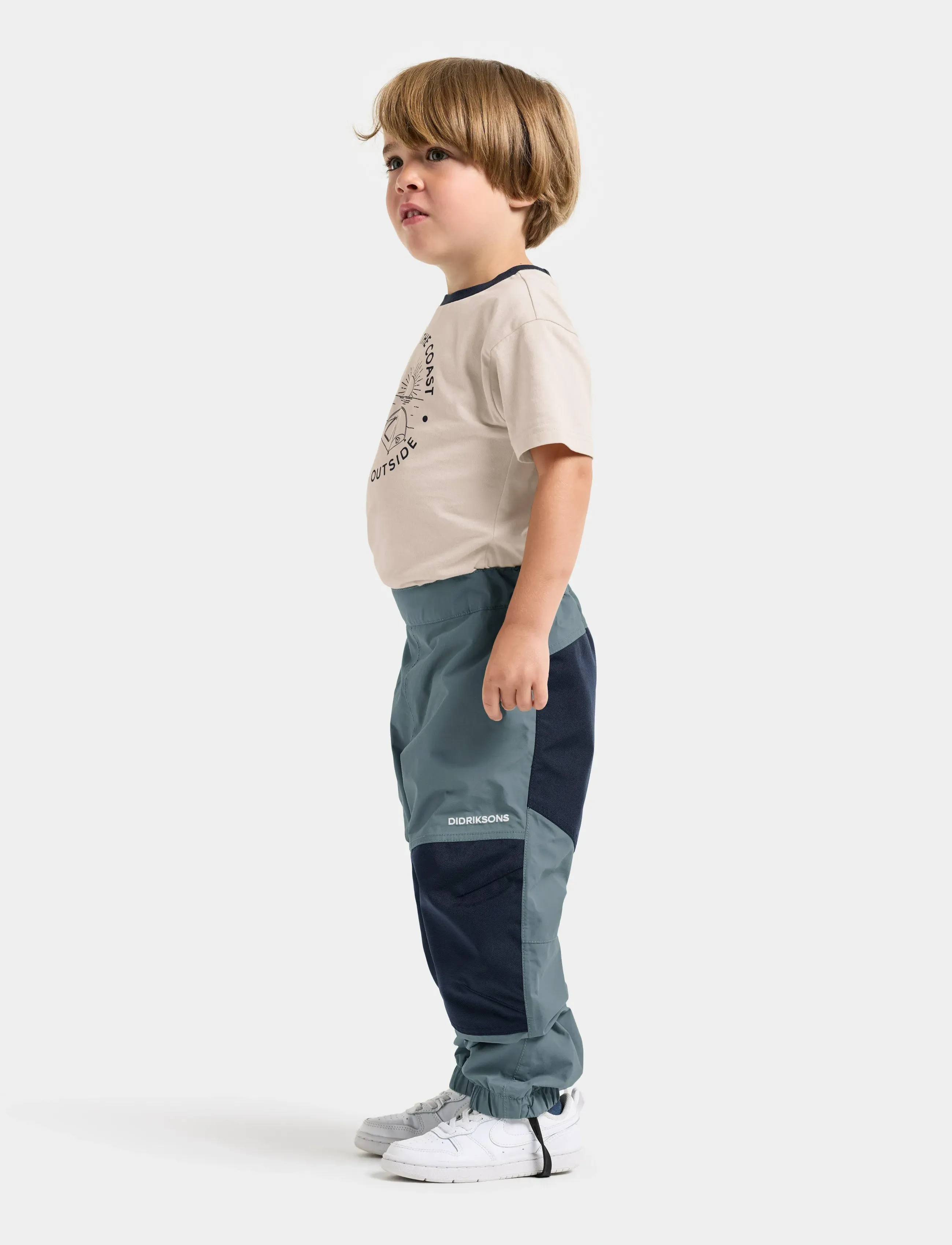 Didriksons - DUSK KIDS PNT 6 - skel- og regnbuxur - factory blue - 5