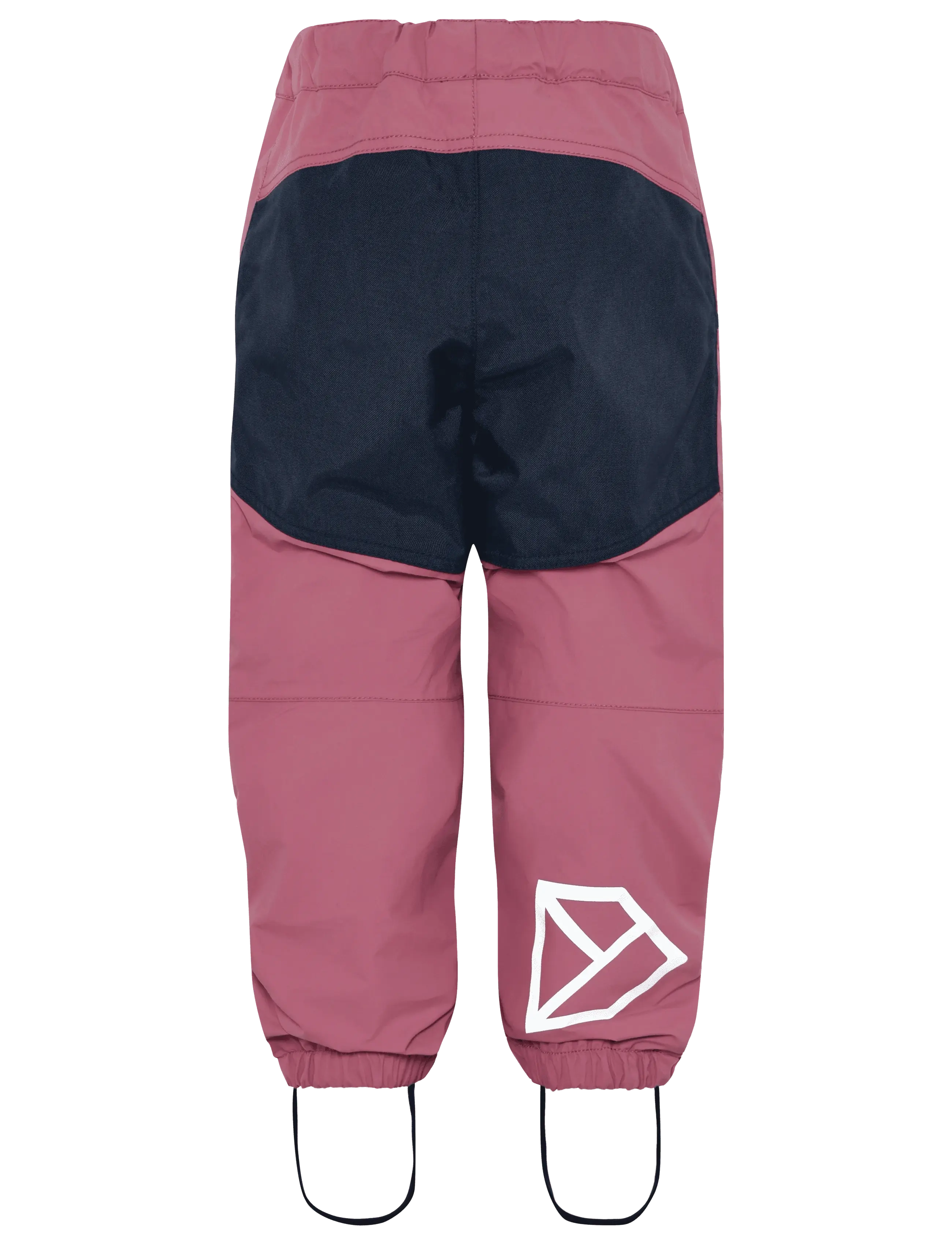 Didriksons - DUSK KIDS PNT 6 - laisvalaikio ir lietaus kelnės - heather pink - 2