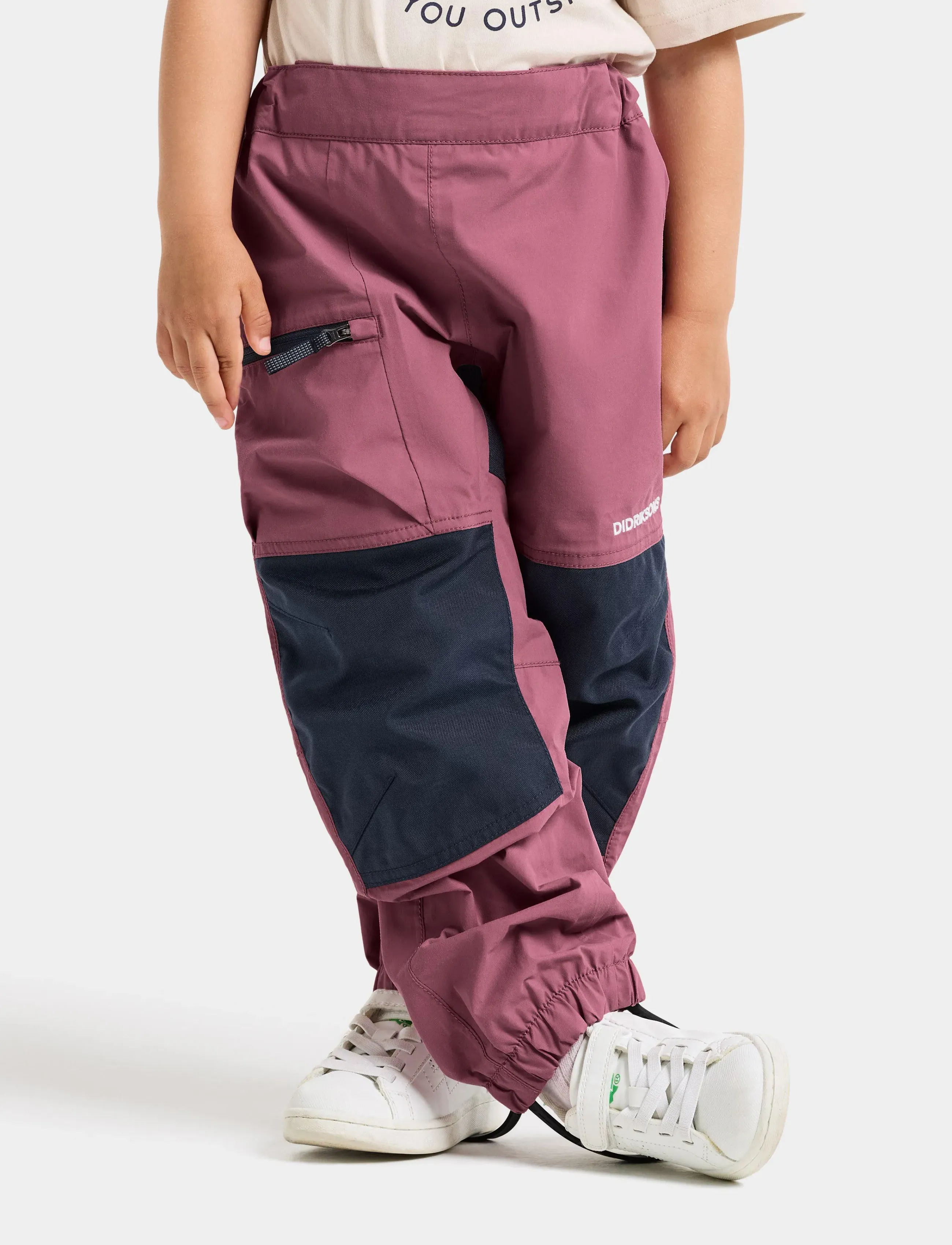 Didriksons DUSK KIDS PNT 6 - Didriksons - HEATHER PINK / pink/rose