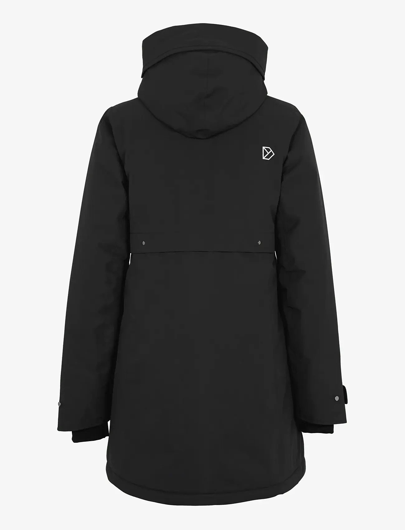 Didriksons - HELLE WNS PARKA 6 - outerwear - black - 1