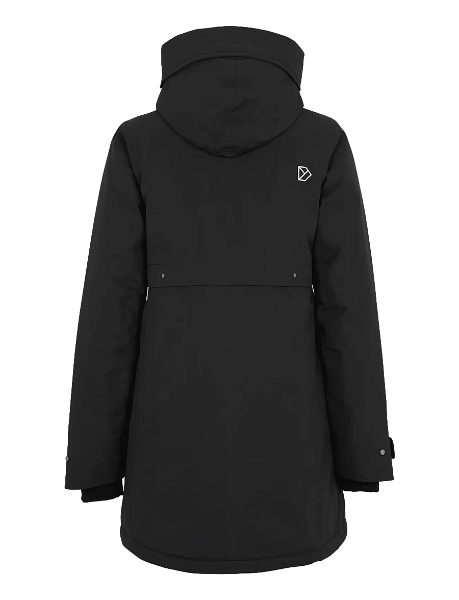 Didriksons - HELLE WNS PARKA 6 - joped - black - 2