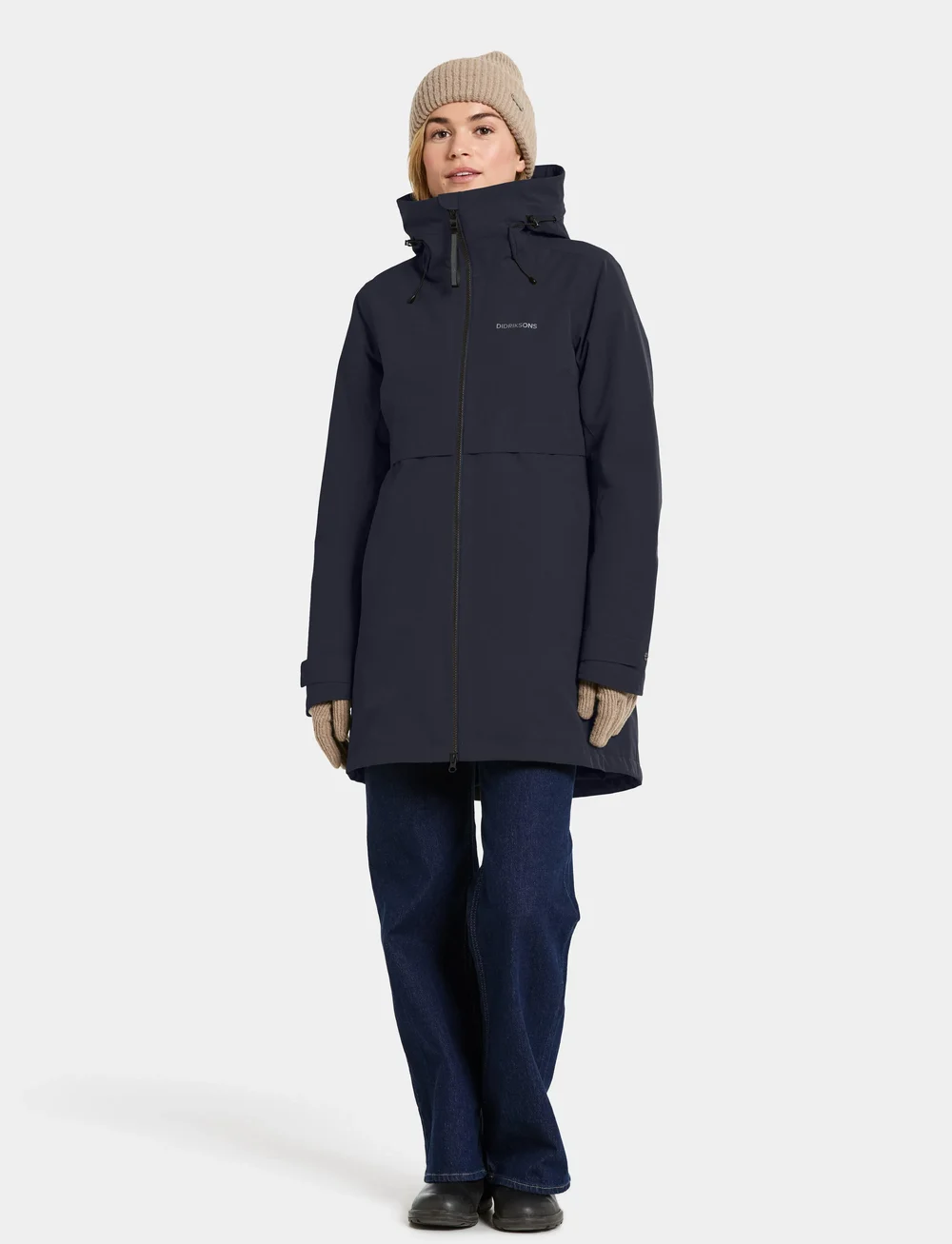 Didriksons - HELLE WNS PARKA 6 - jakker - dark night blue - 3