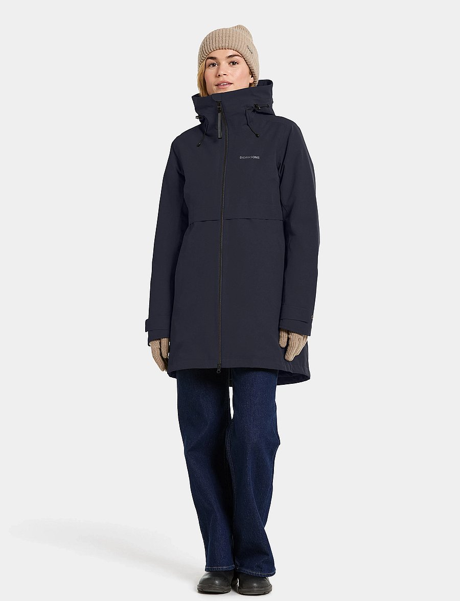 Didriksons - HELLE WNS PARKA 6 - jacken - dark night blue - 3