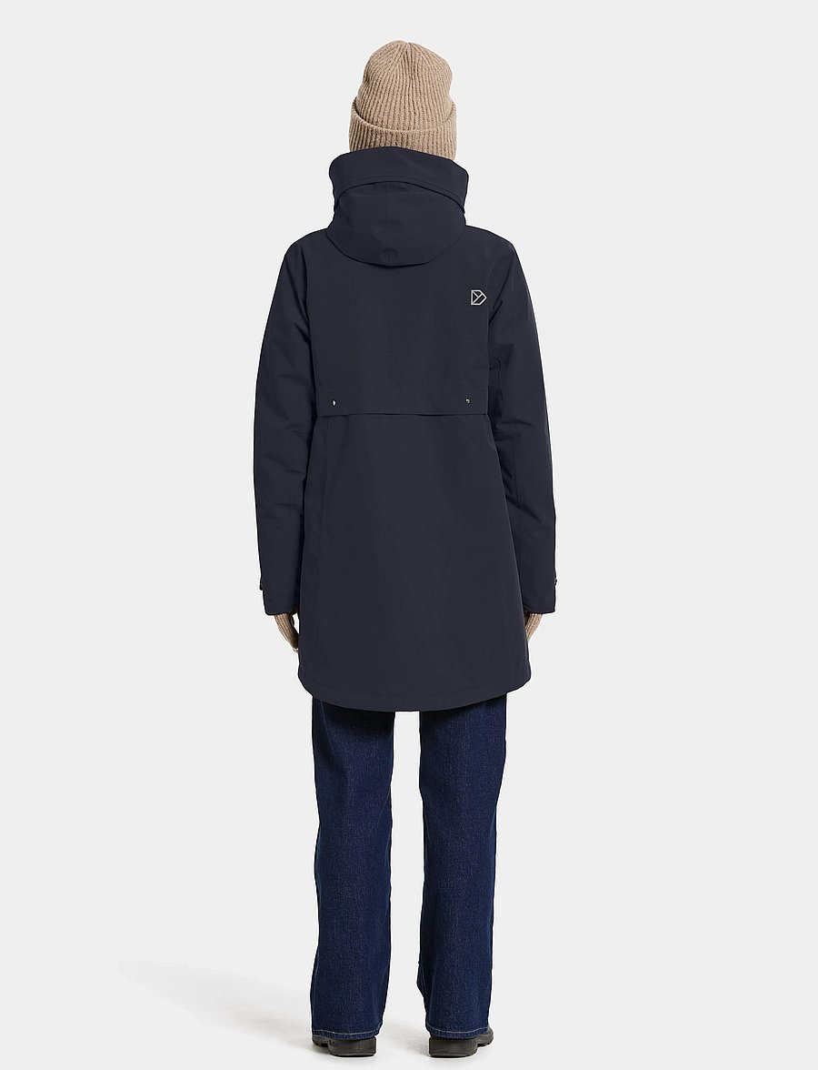 Didriksons - HELLE WNS PARKA 6 - jacken - dark night blue - 4