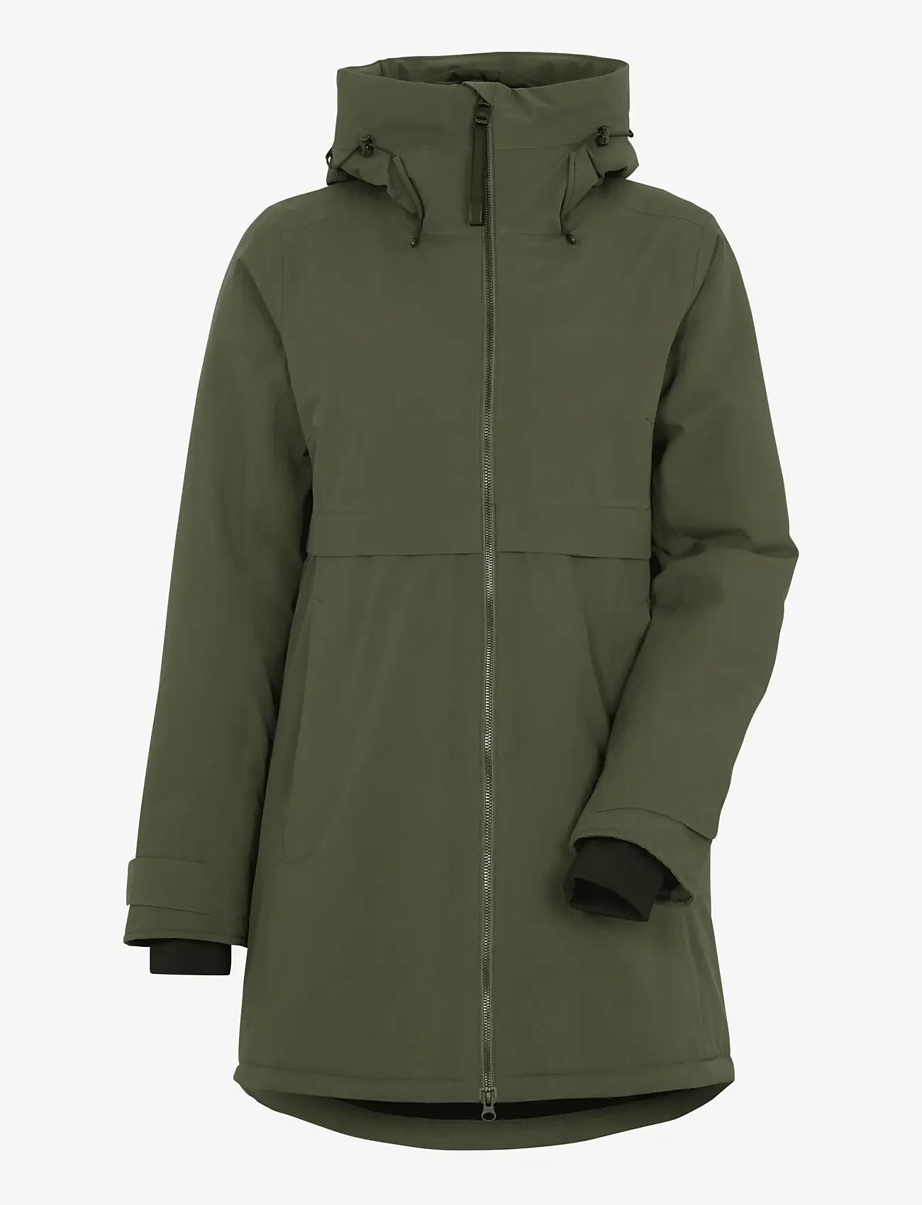 Didriksons - HELLE WNS PARKA 6 - jacken - deep green - 1