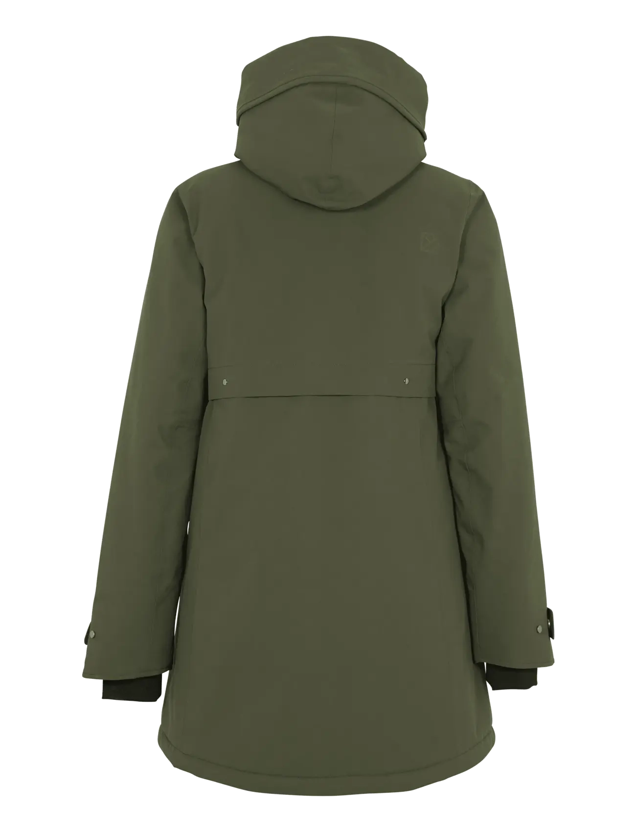 Didriksons - HELLE WNS PARKA 6 - overtøj - deep green - 2