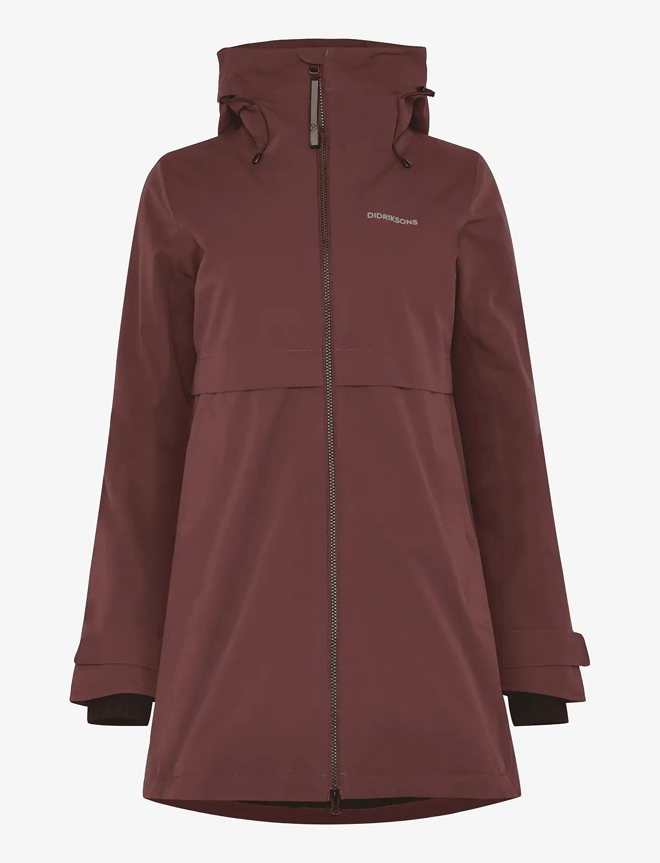 Didriksons - HELLE WNS PARKA 6 - jackets - old rust - 1