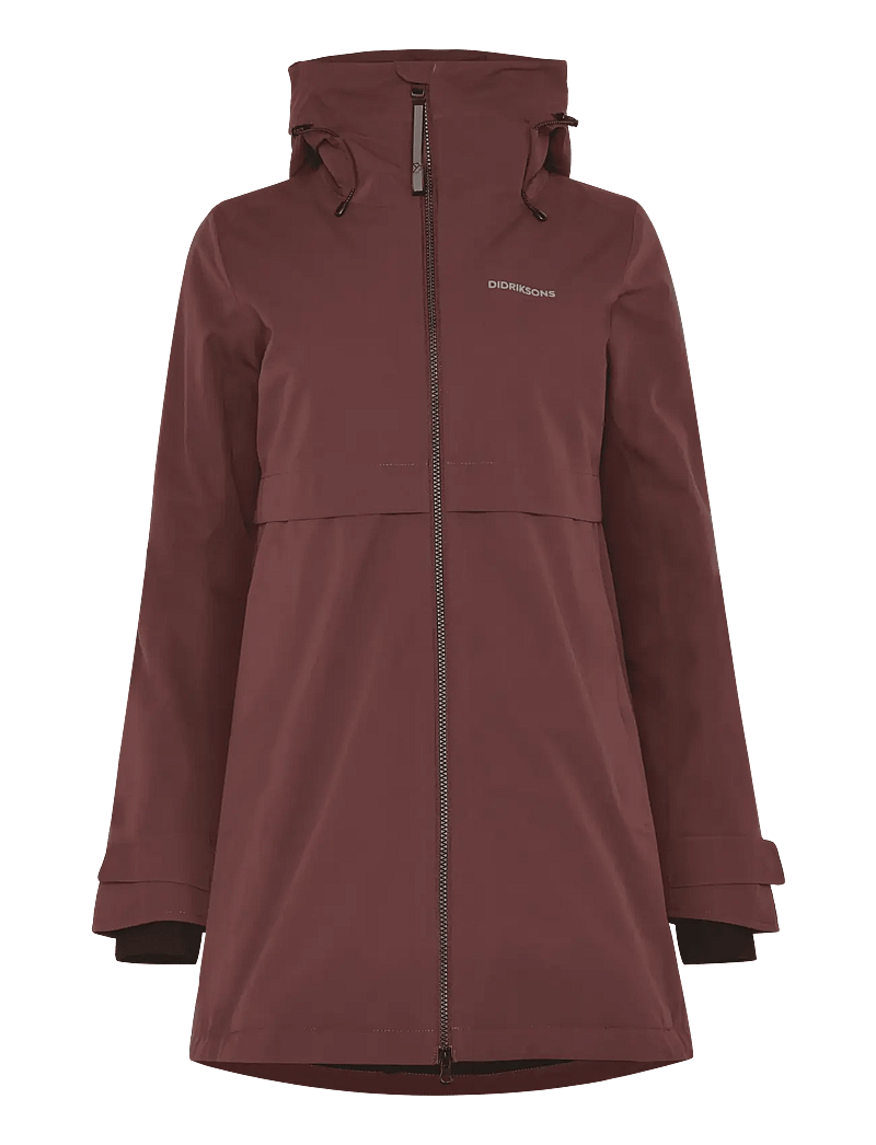 Didriksons - HELLE WNS PARKA 6 - jacken - old rust - 1