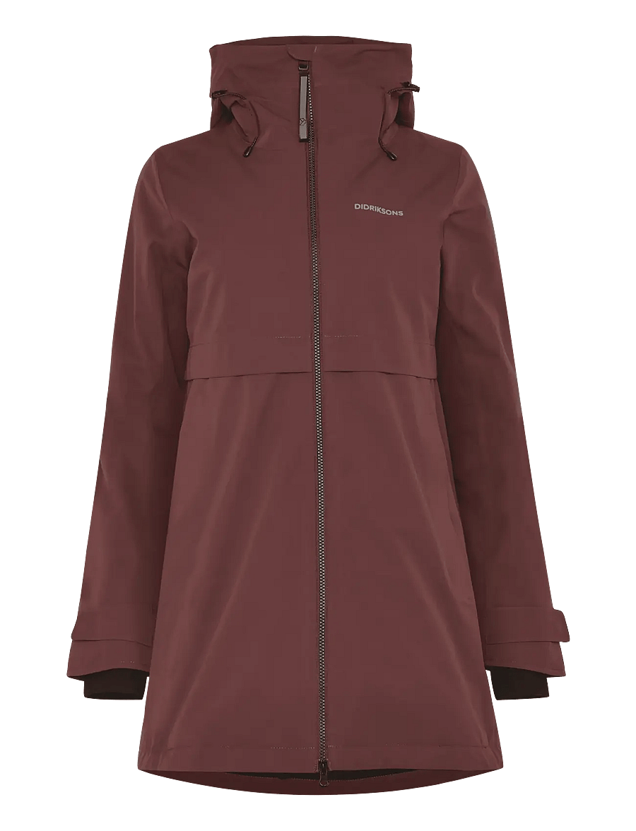 Didriksons - HELLE WNS PARKA 6 - jakker - old rust - 1