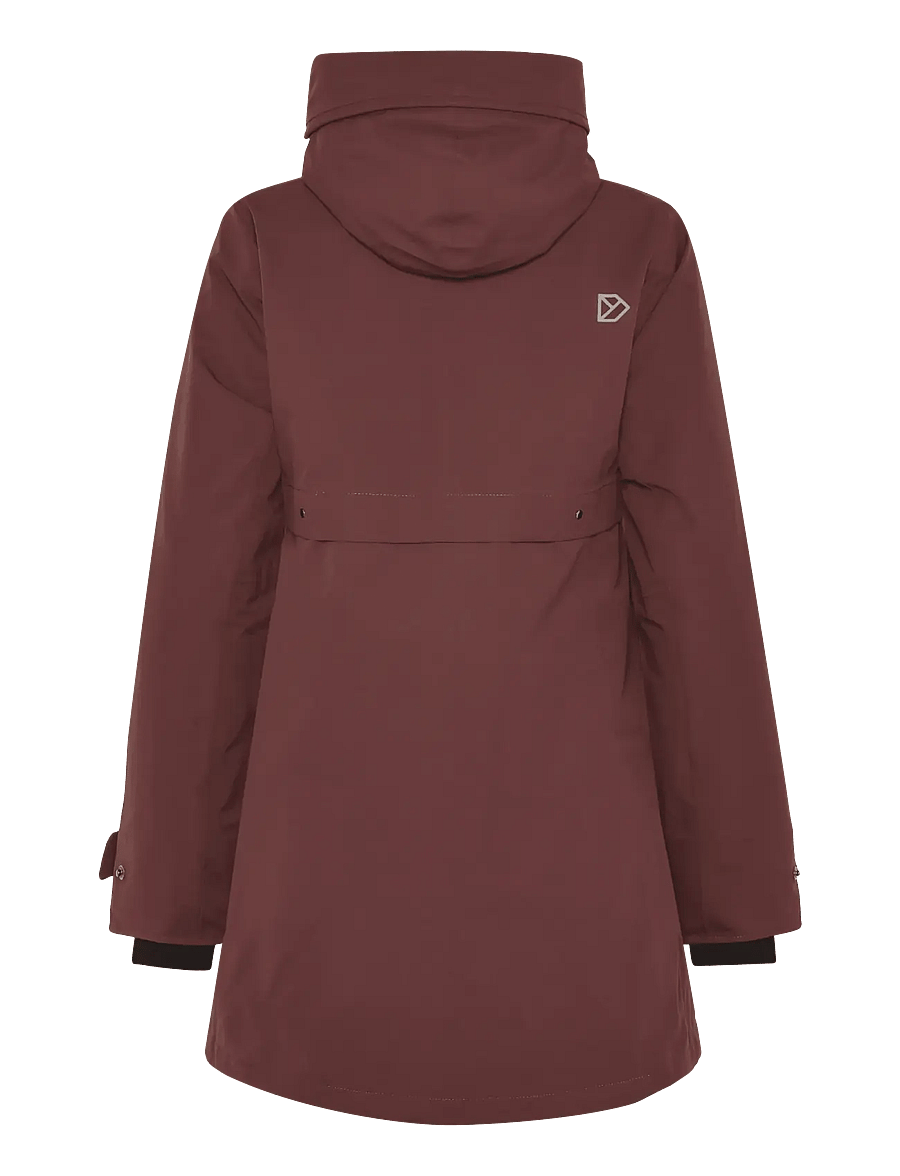 Didriksons - HELLE WNS PARKA 6 - jakker - old rust - 2