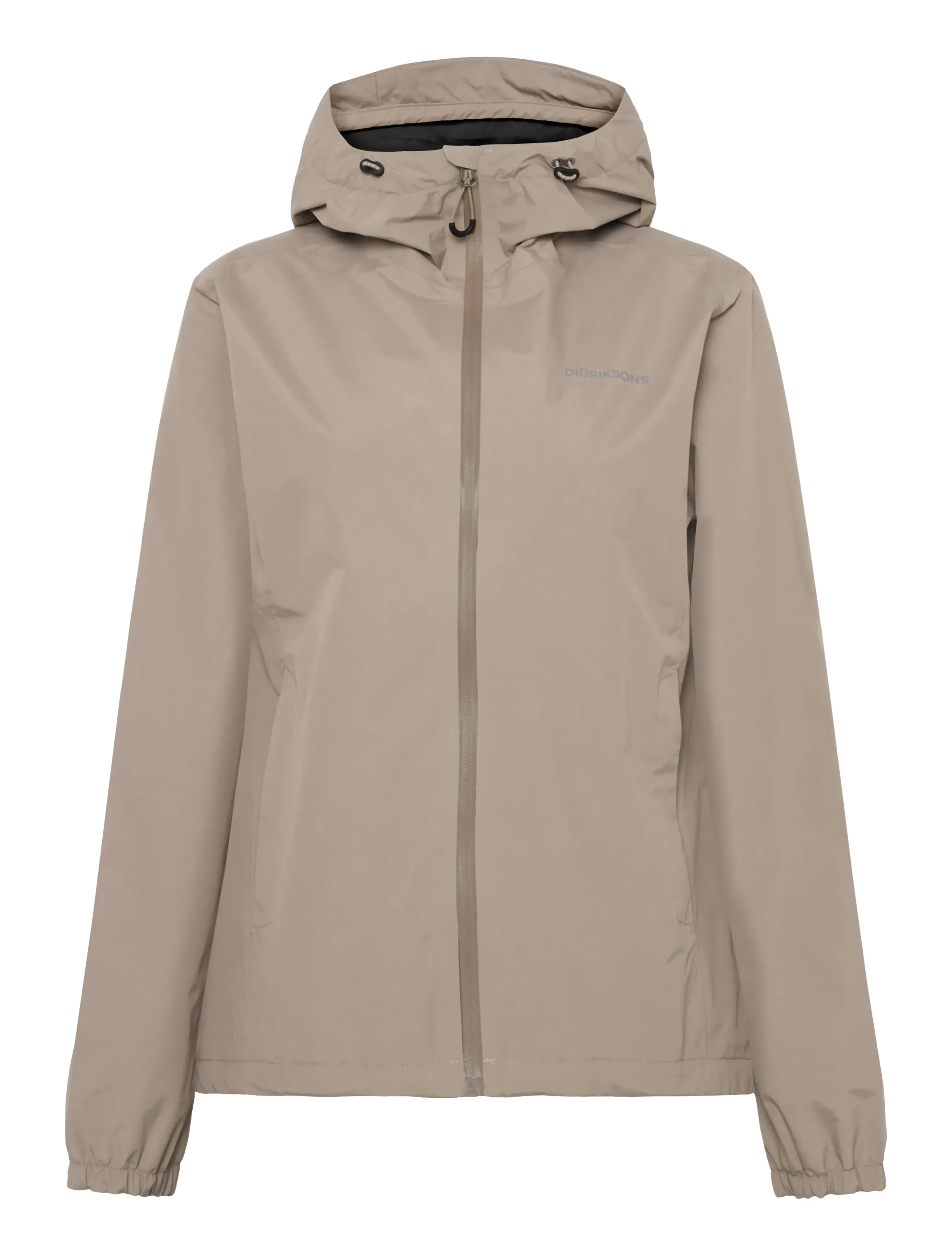 Didriksons Varja Jacket - Matka- ja vihmajoped - ASH BROWN / brown
