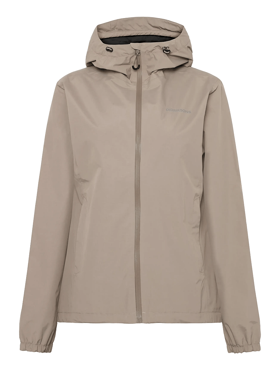 Didriksons - Varja Jacket - vabaaja jakid - ash brown - 1