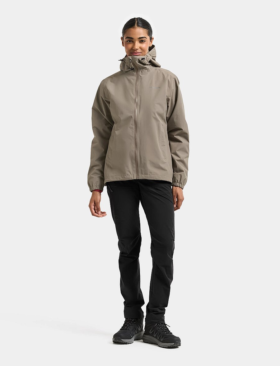Didriksons - Varja Jacket - casual jackets - ash brown - 3