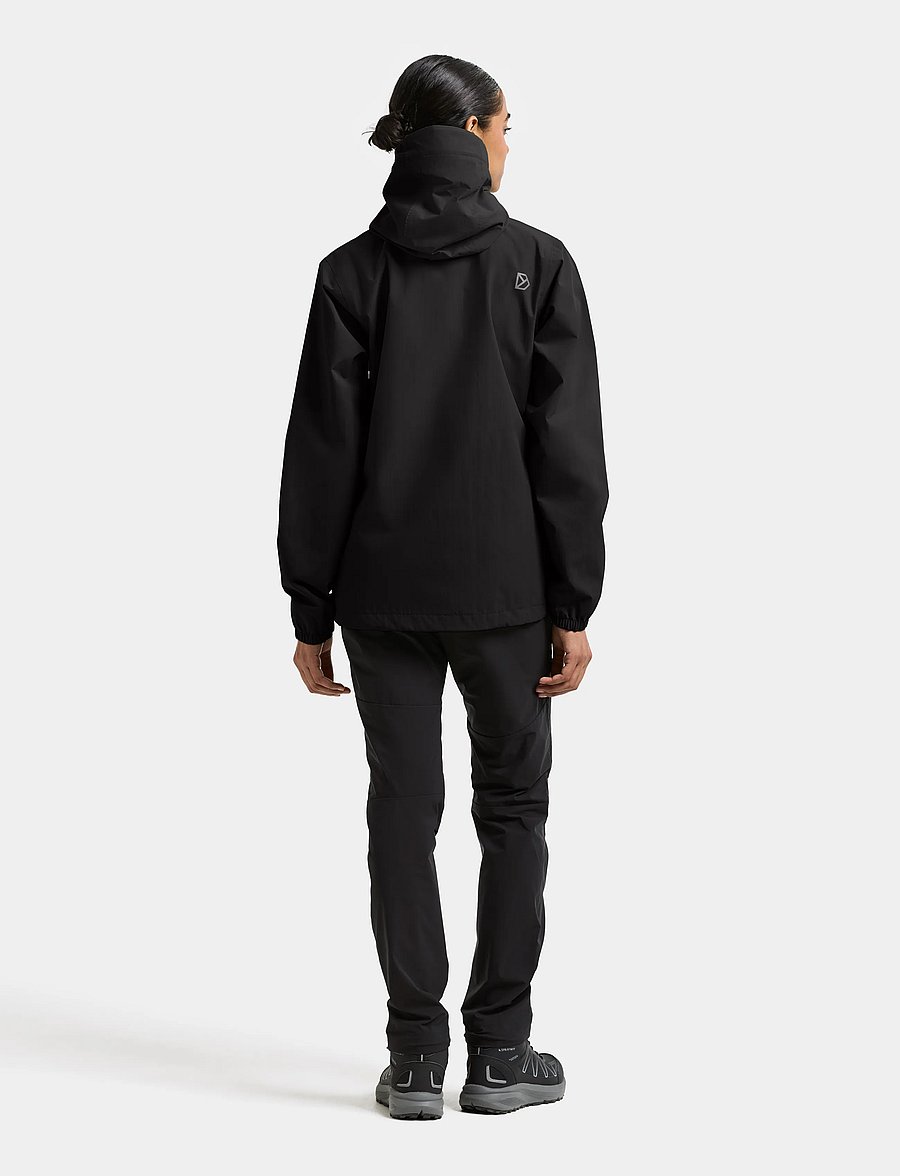 Didriksons - Varja Jacket - freizeitjacken - black - 0