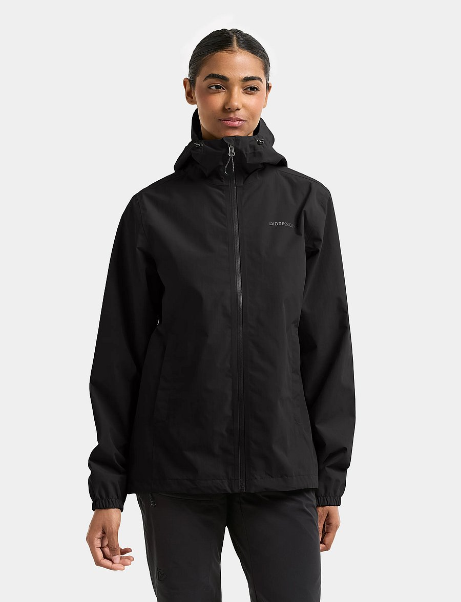 Didriksons - Varja Jacket - vabaaja jakid - black - 0