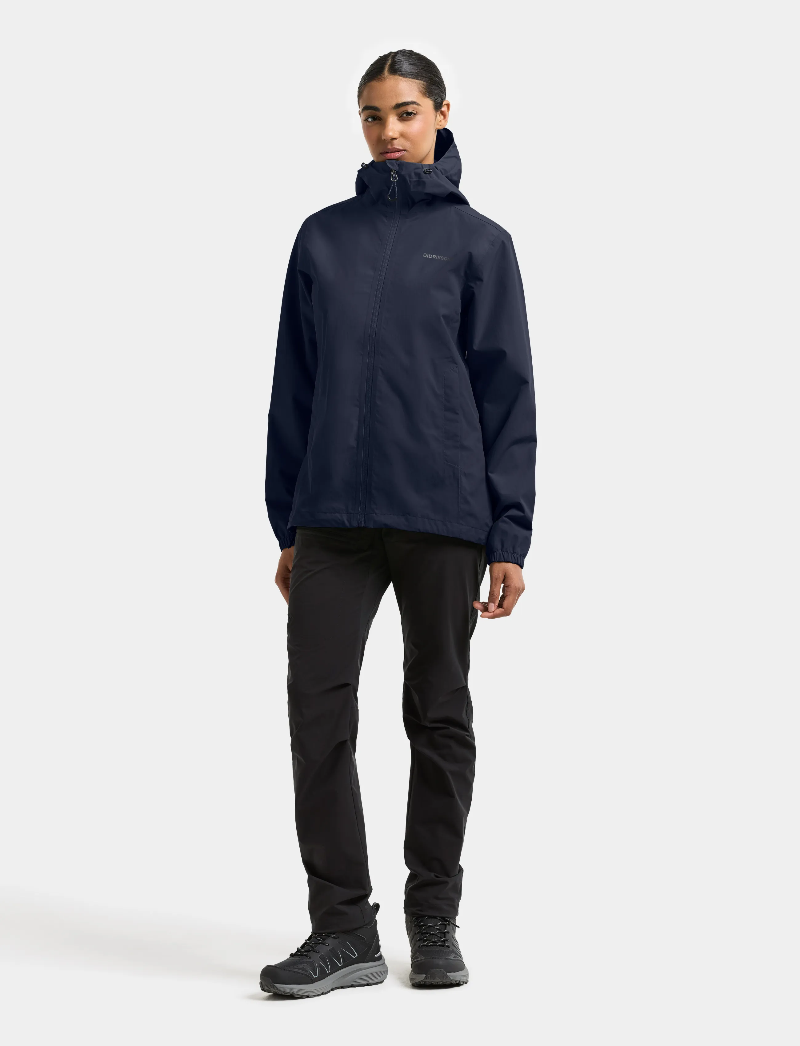 Didriksons Varja Jacket, 36, Navy, Sport Jackets > Sport Outdoor Jackets, Dame