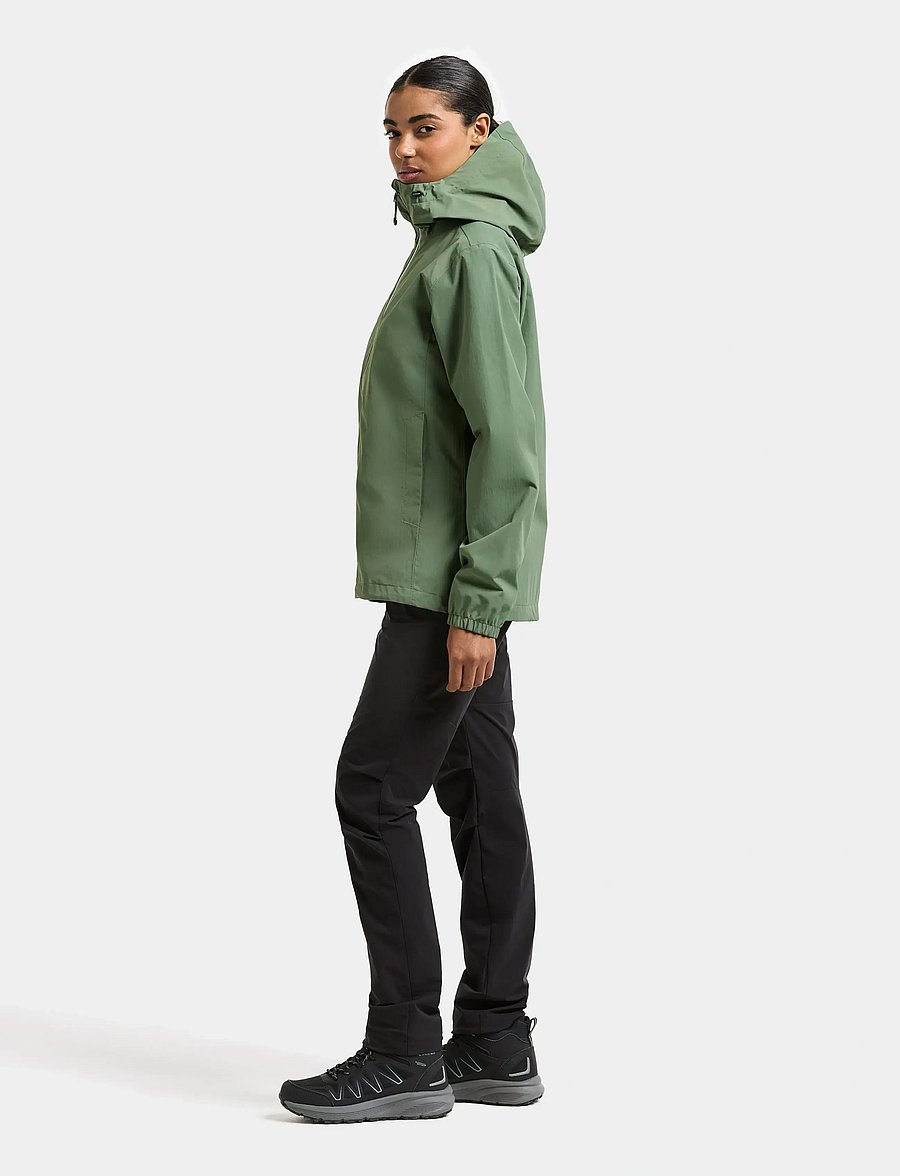Didriksons - Varja Jacket - freizeitjacken - light moss - 4