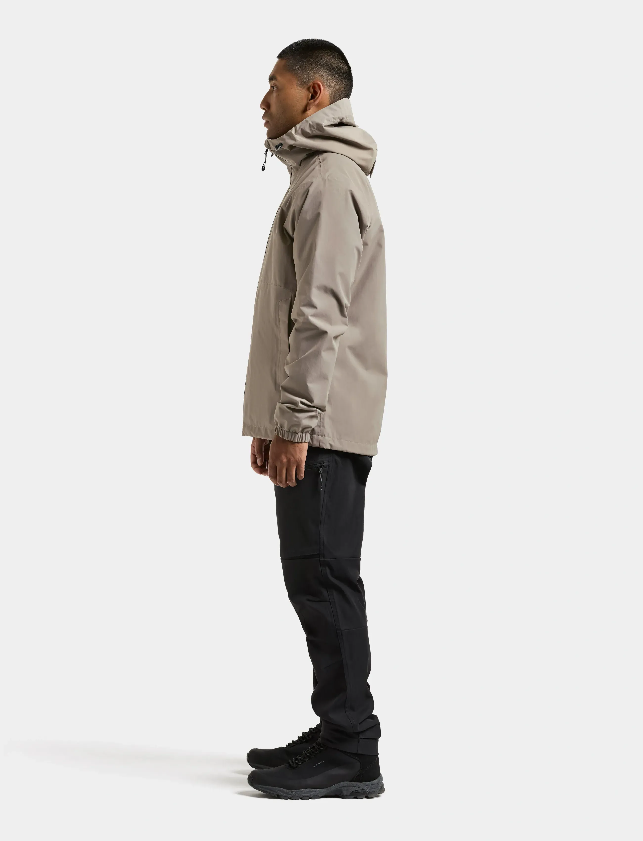 Didriksons - Dario Jacket - friluftsjackor - ash brown - 4