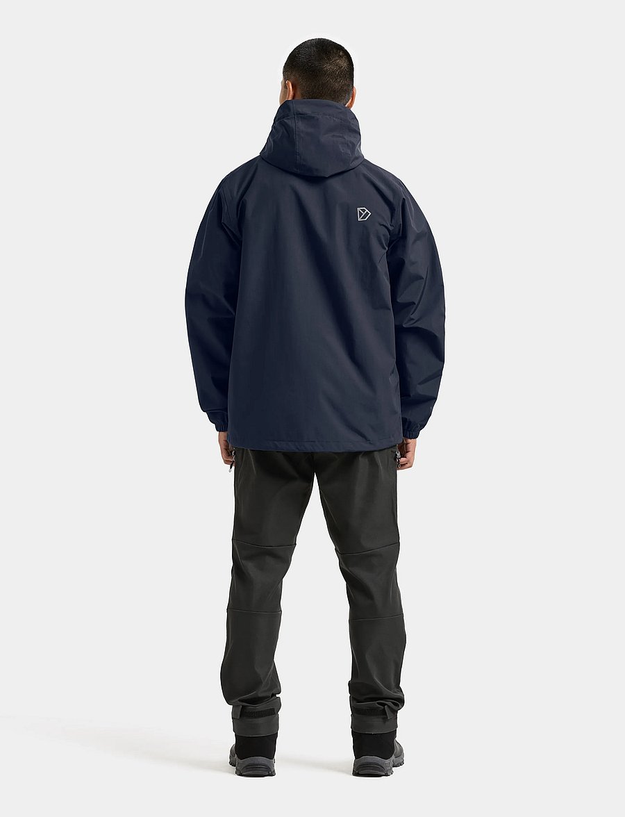 Didriksons - Dario Jacket - friluftsjakker - dark night blue - 5
