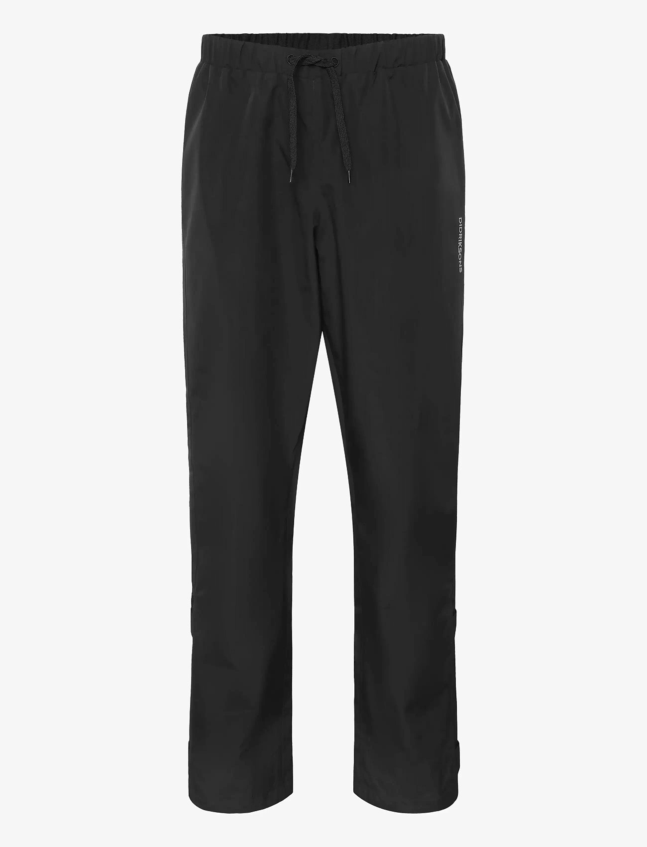 Didriksons - GRIT USX PANTS 4 - friluftsbyxor - black - 1