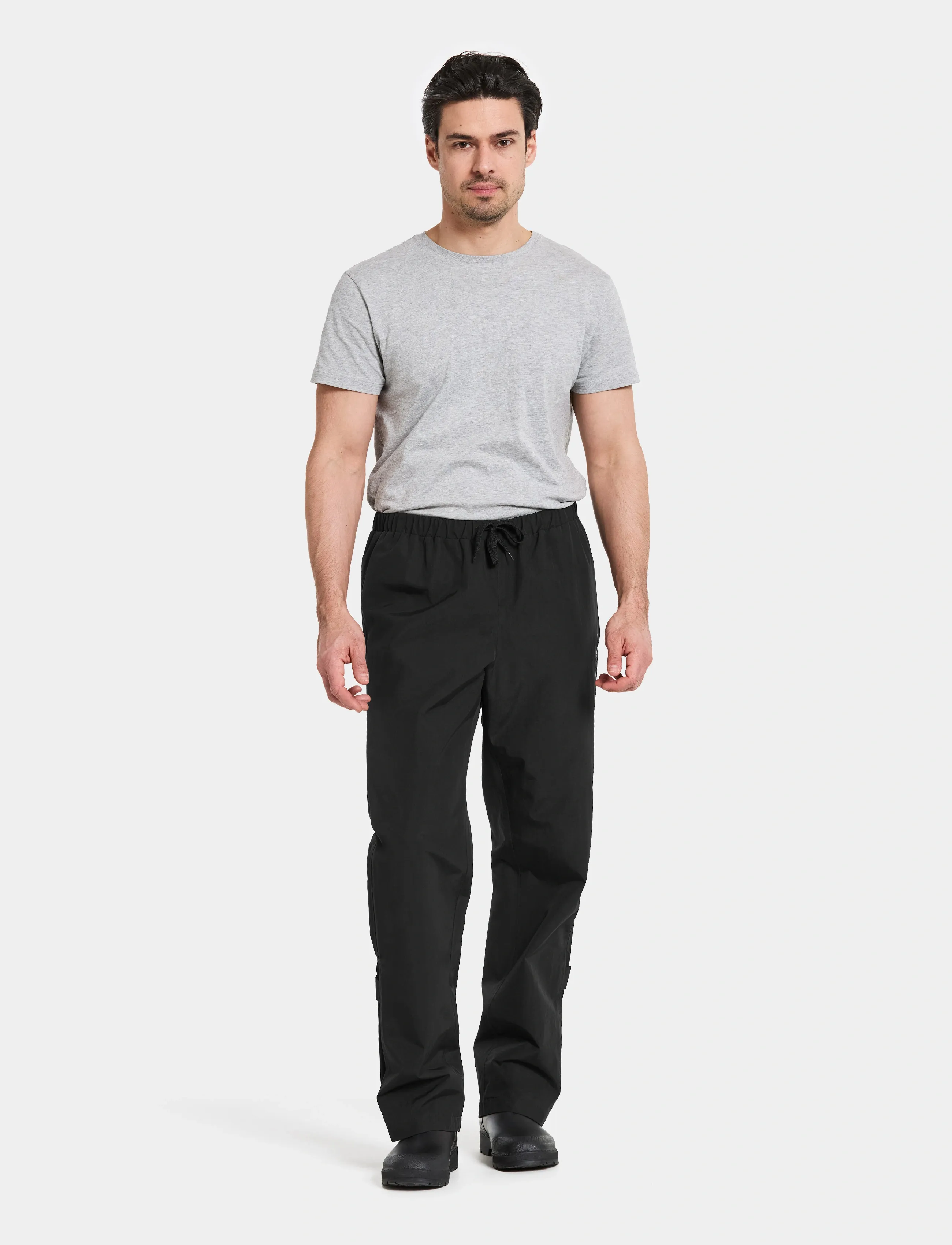 Didriksons Grit Men's Pants, M, Sport Oberbekleidung, Schwarz - Outdoor Männerswear