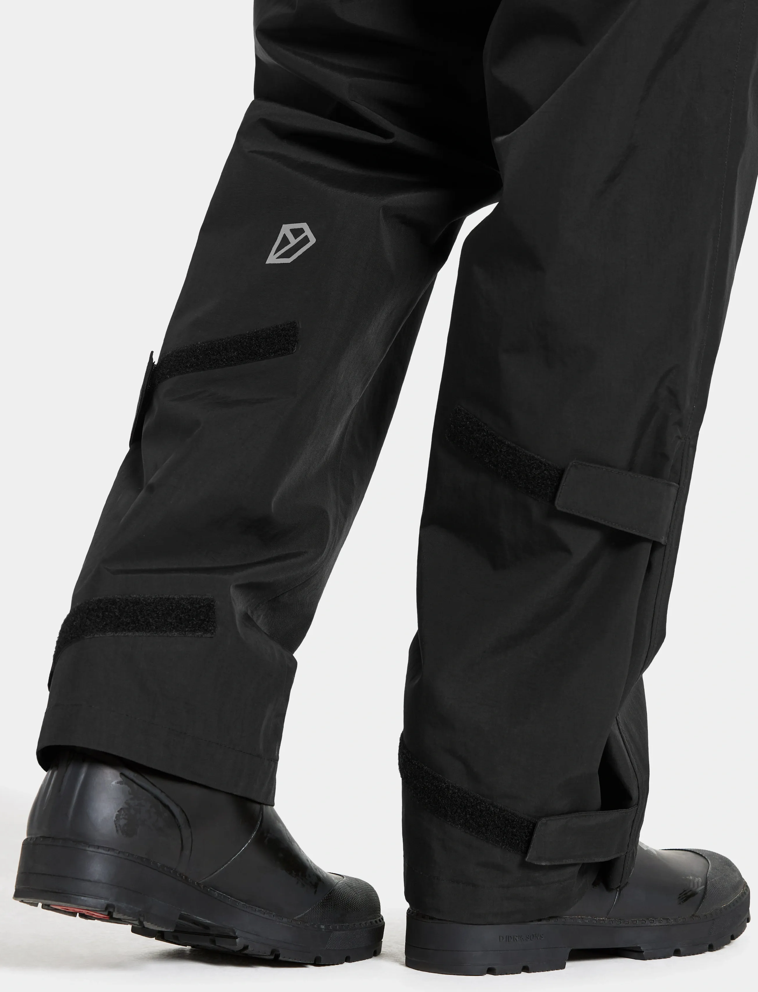Didriksons GRIT USX PANTS 4 - Streetstyle - BLACK / black