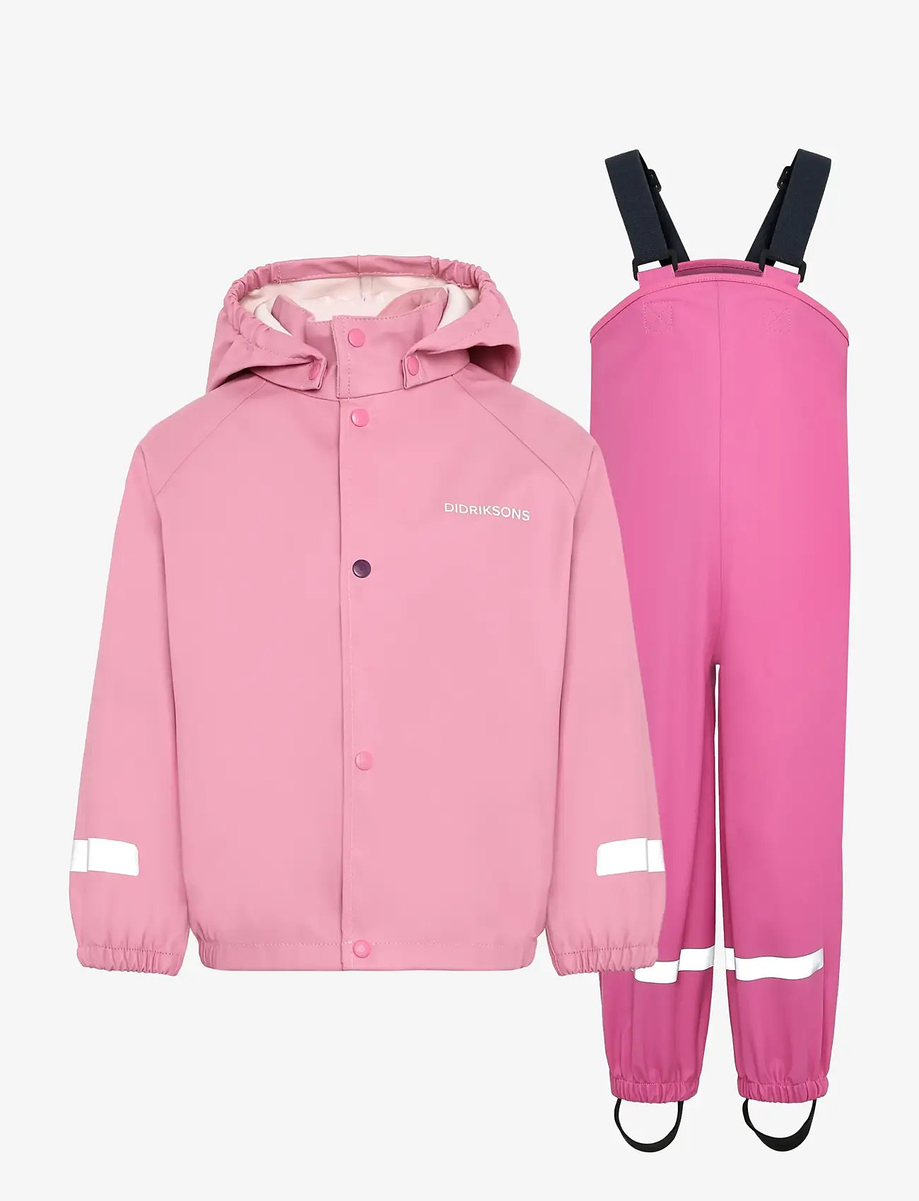 Didriksons - SLASKEMAN KIDS SET 3 - regnsæt - light heather pink - 0