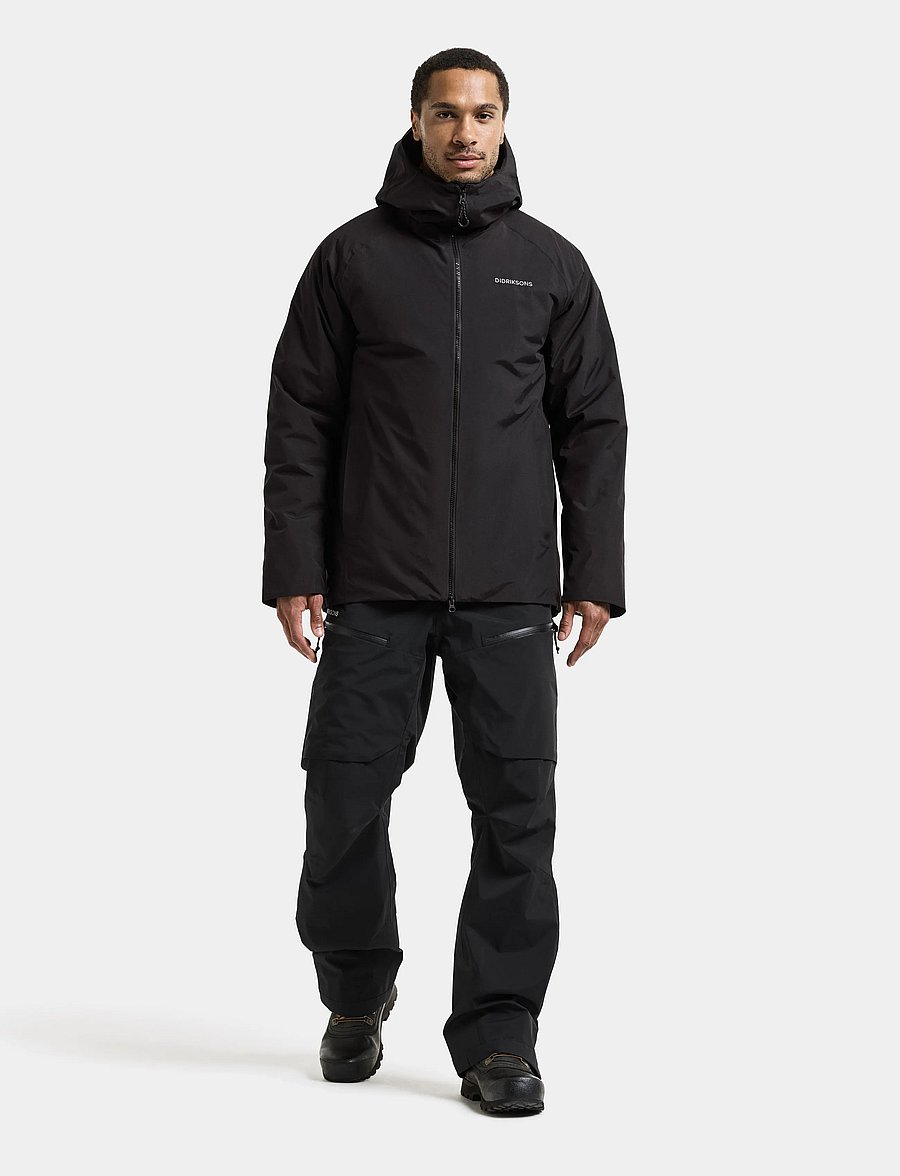 Didriksons - Marvin Jacket - dunjackor - black - 3