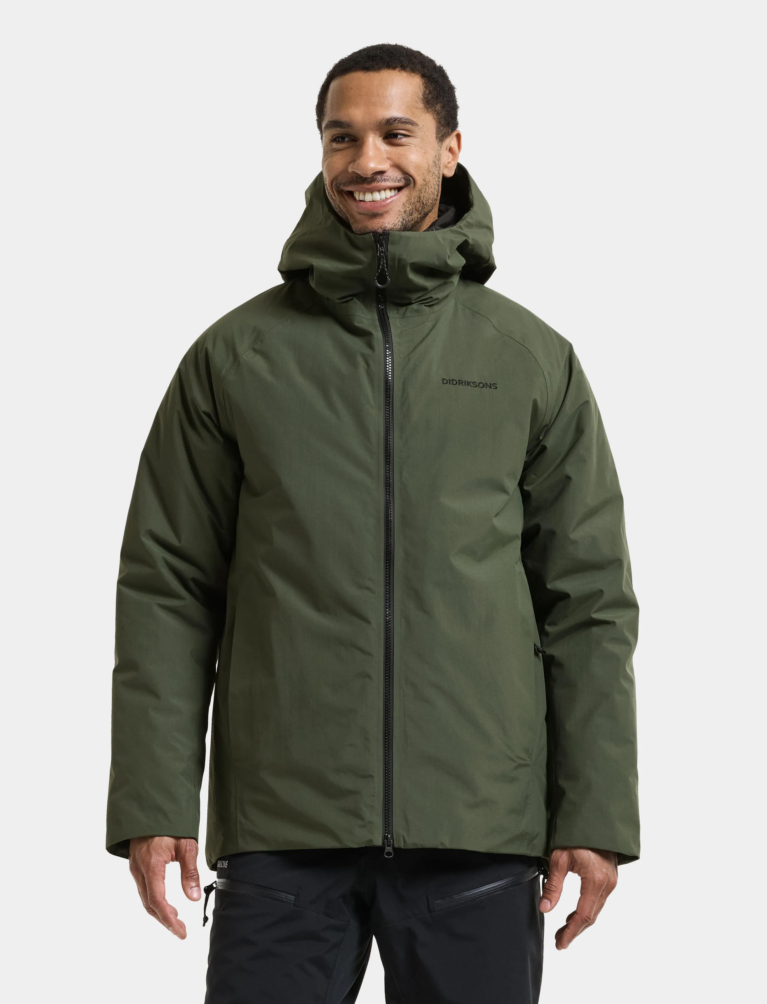 Didriksons Marvin Jacket, Herren, Kapuzenjacke, Grün, Gr.L