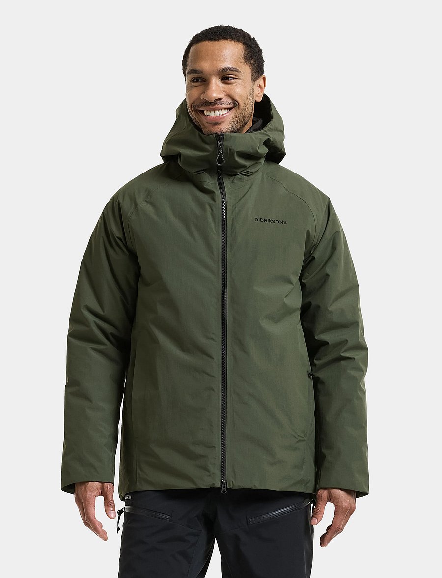 Didriksons - Marvin Jacket - dunjackor - deep green - 0